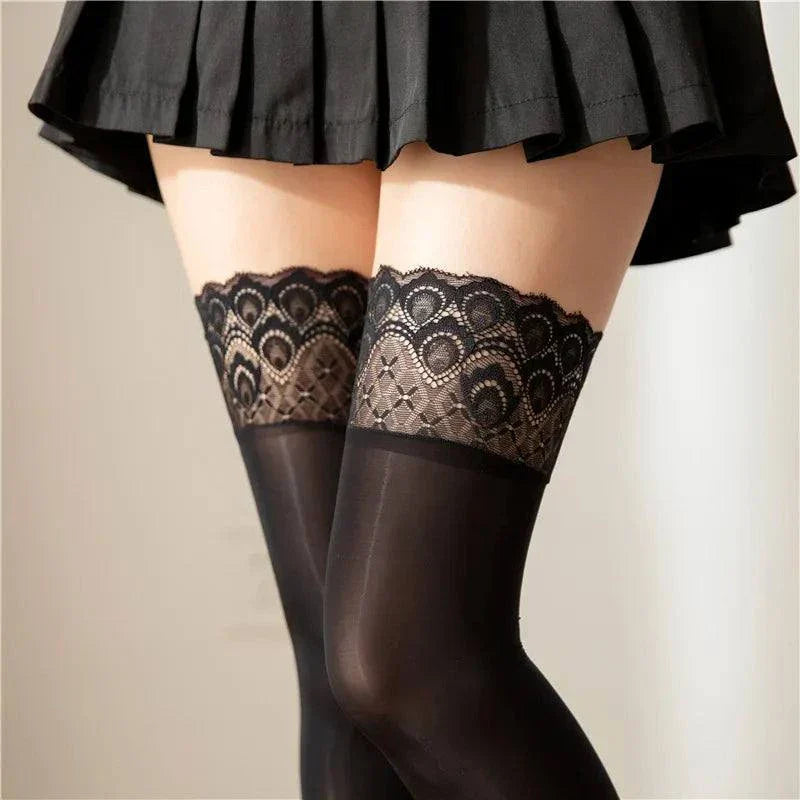 Night Shade & Oil Shiny Stockings